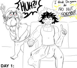 Deku's No Nut November
