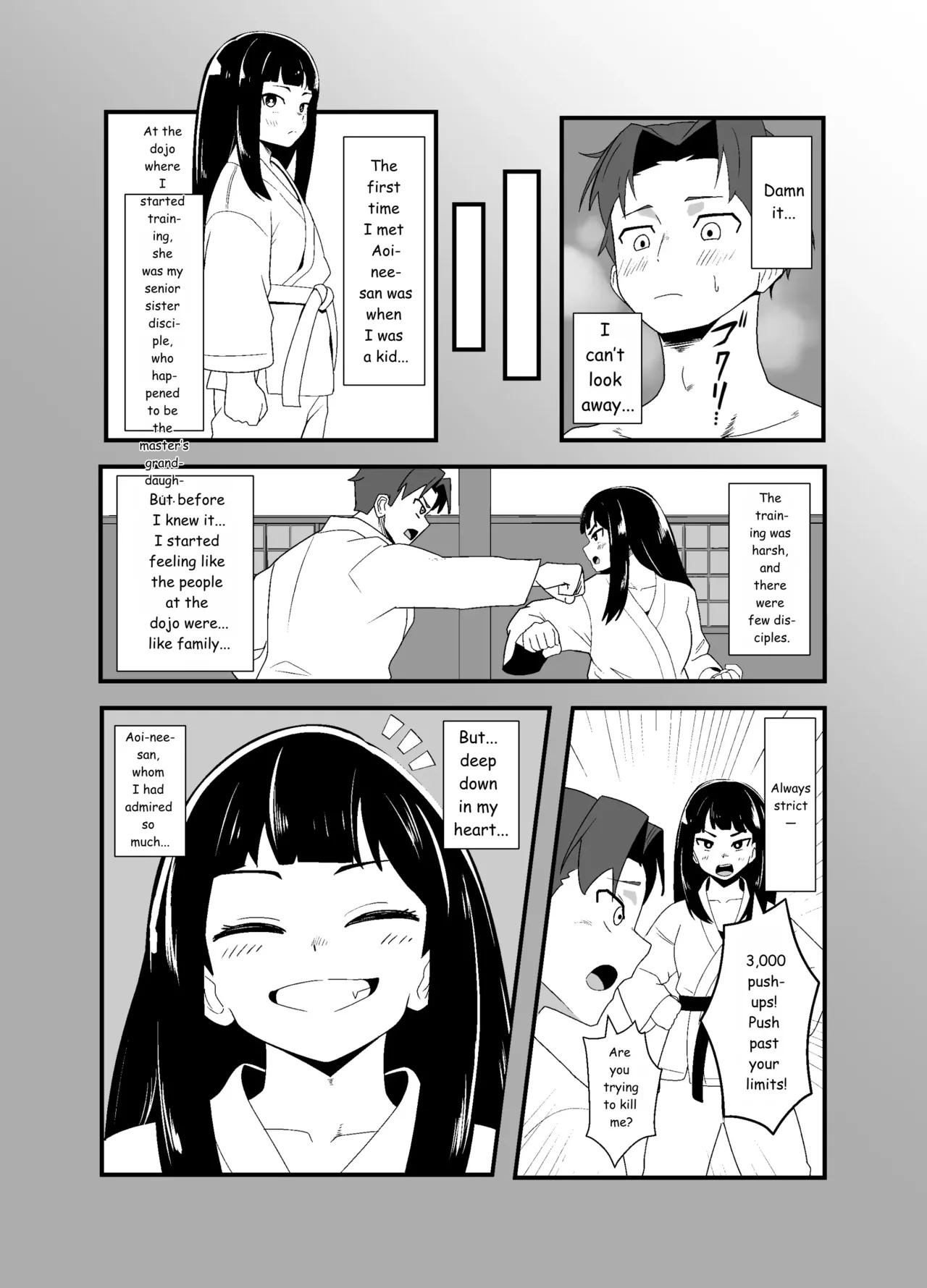 武道家の姉弟子と行くヌーディストビーチ page 7 full