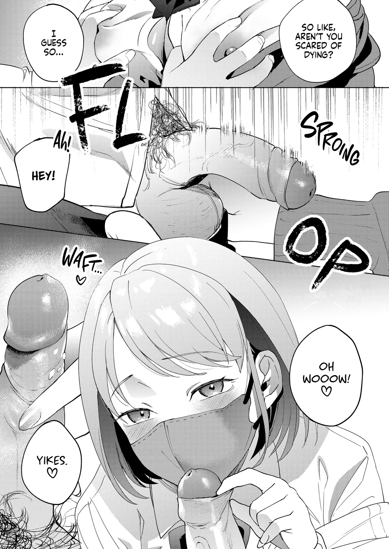 Jinsei Shuuryou 5-byou Mae Nazo JK ni Kuwareru | Five Seconds Before I Died page 8 full