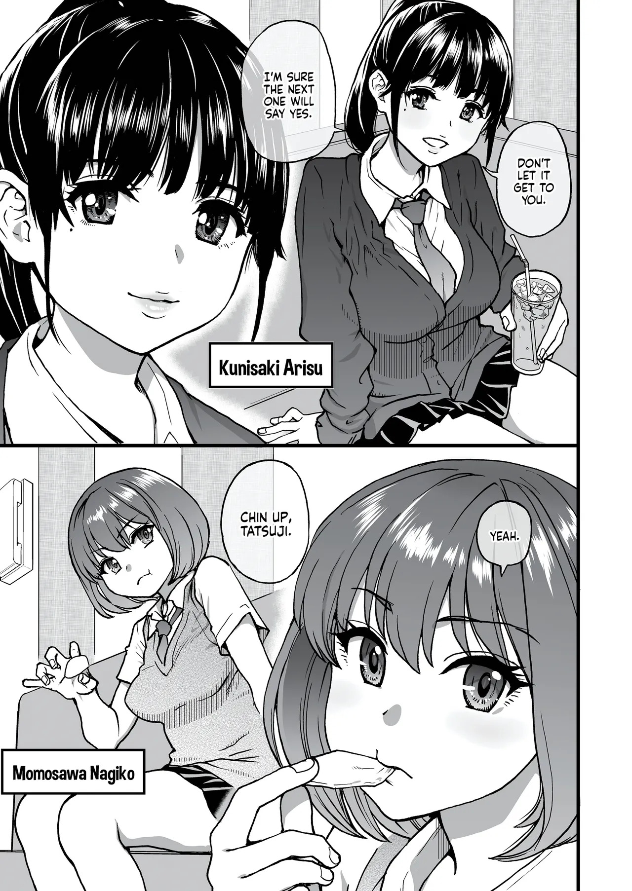 100-Kai Furareta Zetsubou-teki ni Motenai Ore o Awarenda Kareshi Ari Onna Tomodachi ga Nandemo Eroi Koto Yarasete Kureta!! | Pity Party in My Pants page 6 full