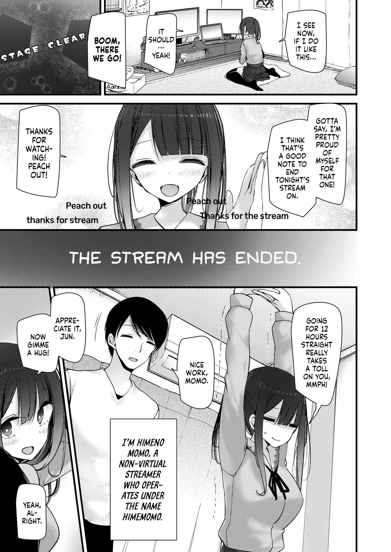 Yokkyuu Fuman no Ninki Youtuber Momo-chan ga Ecchi Suru Hon Watashi | Streamers Need Sex Too! page 2 full