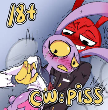Jax X Thomas omorashi comic cover