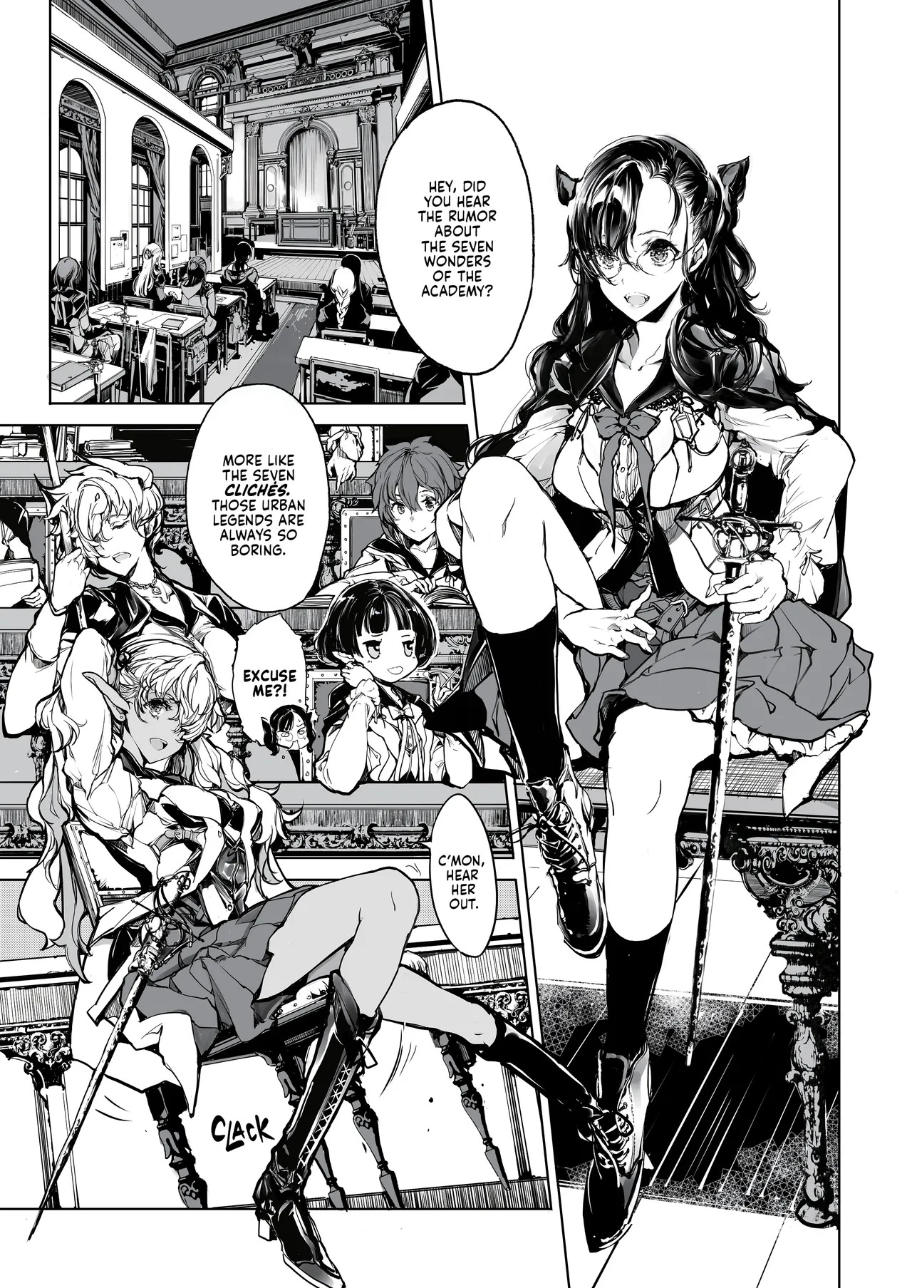 Otome Kishi no Himegoto | The Maiden Knights' Secrets page 3 full