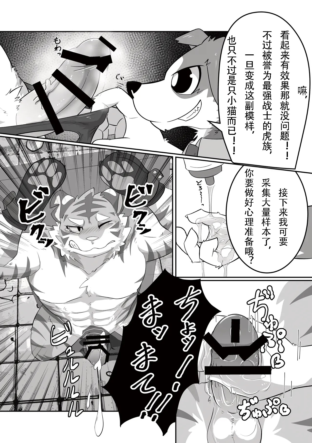 接下来这只老虎要被榨汁了。 金卡个人汉化 page 5 full