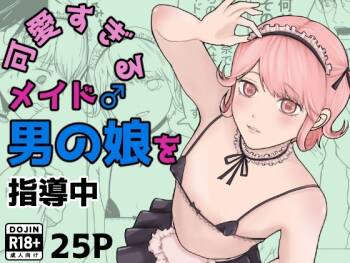 Kawaisugiru Maid Otoko no Ko♂ o Shidouchuu cover