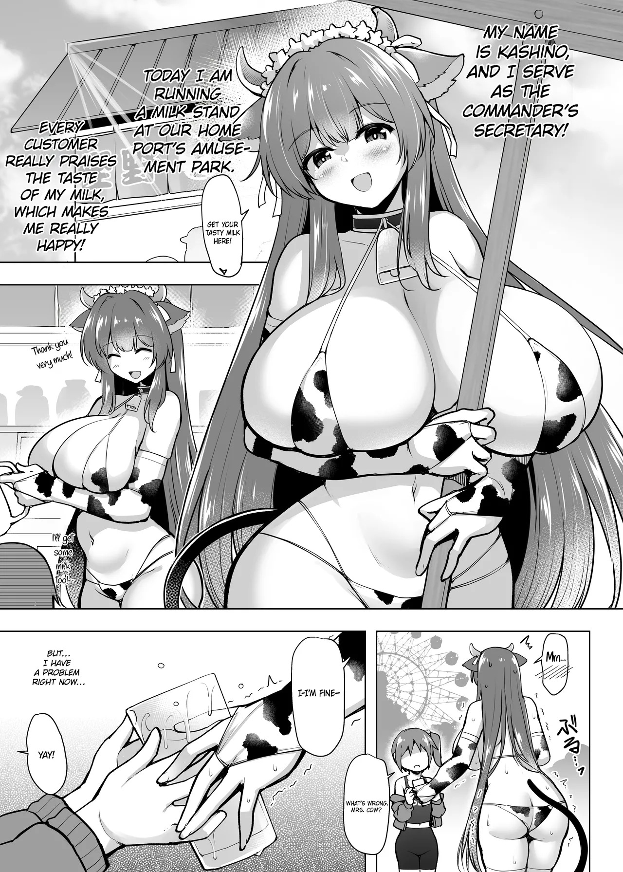 Motto! Kashino no Oppai de Kenshinteki ni Osewa sareru Hon | Kashino's Dedicated Breast Service Story page 4 full