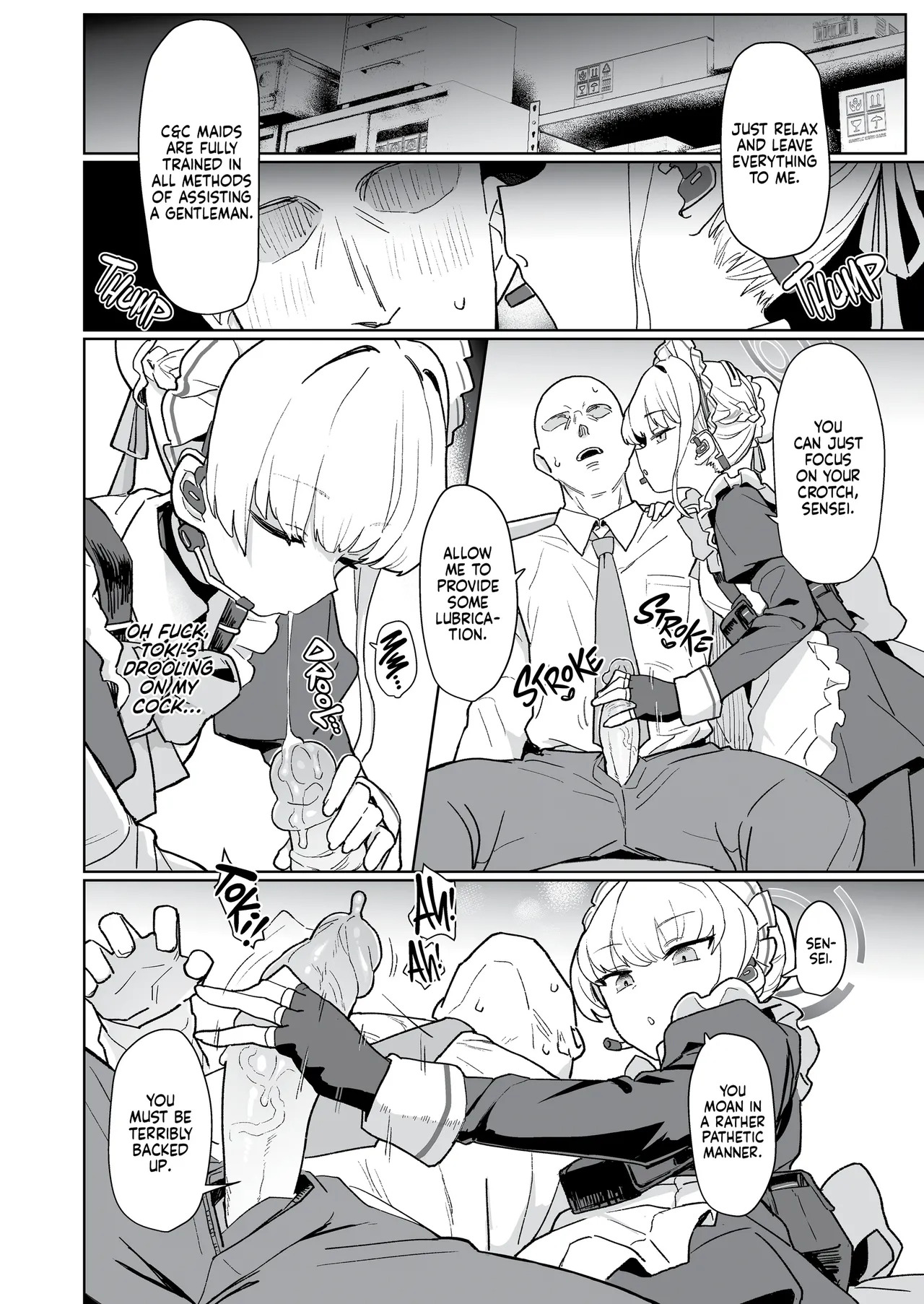 Dokidoki Toki Meki Maid Kiss | Maid Made for Making Out page 5 full