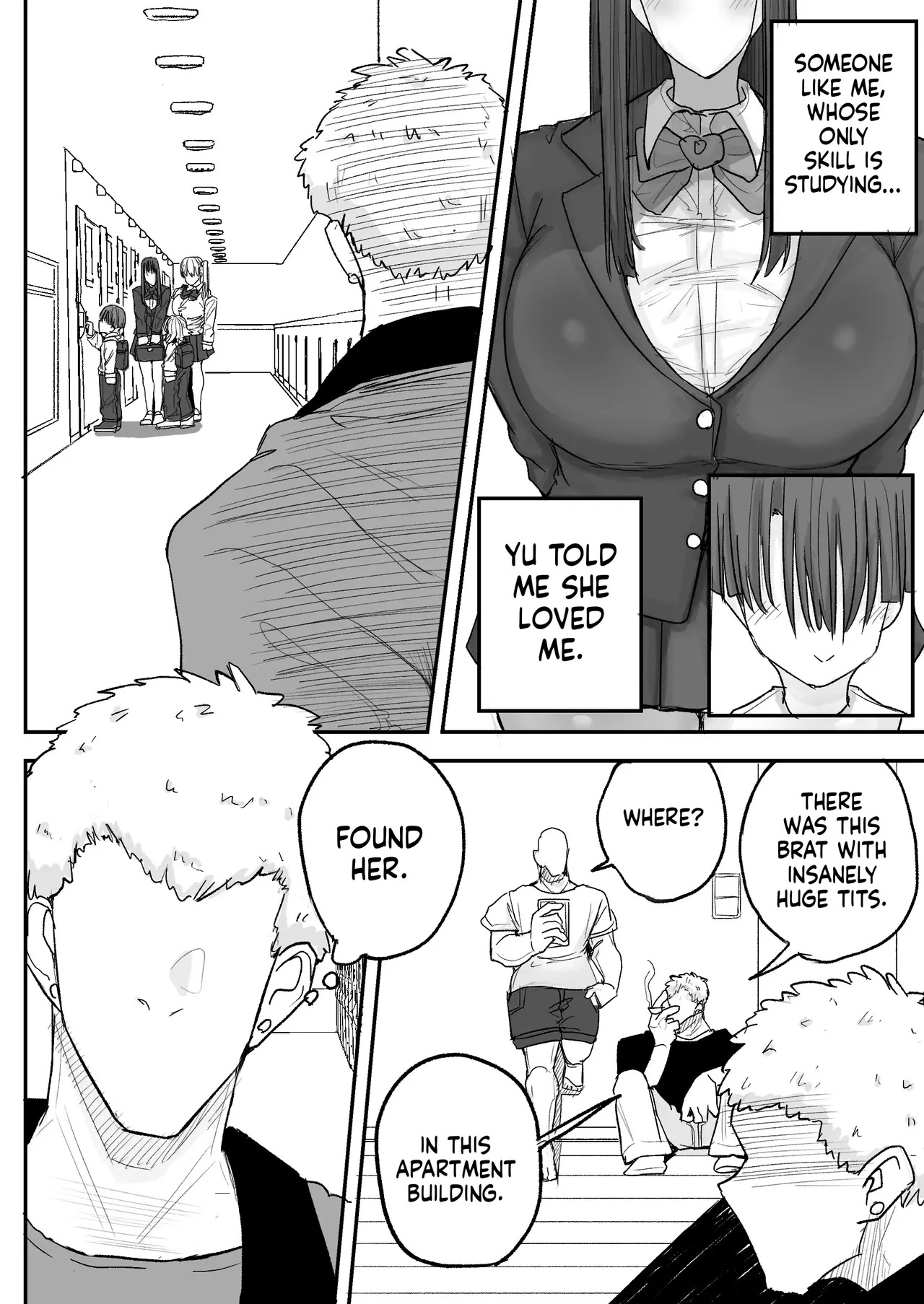 Boku no kanojo wa ue no kai no tsuyo osu ni bokobokoni sa rete NTR re chaimashita page 3 full