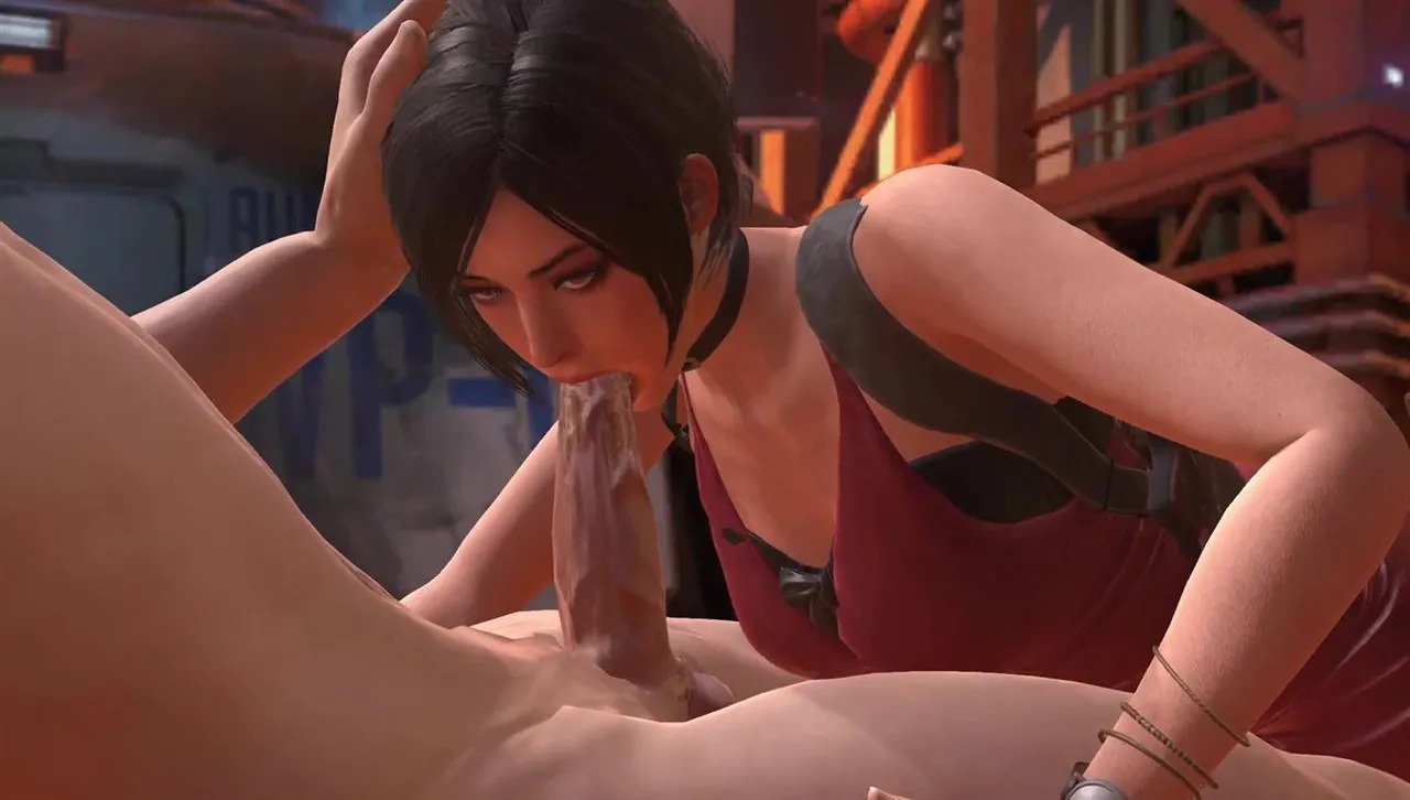 Ada Wong Gives A Deepthroat Blowjob page 4 full