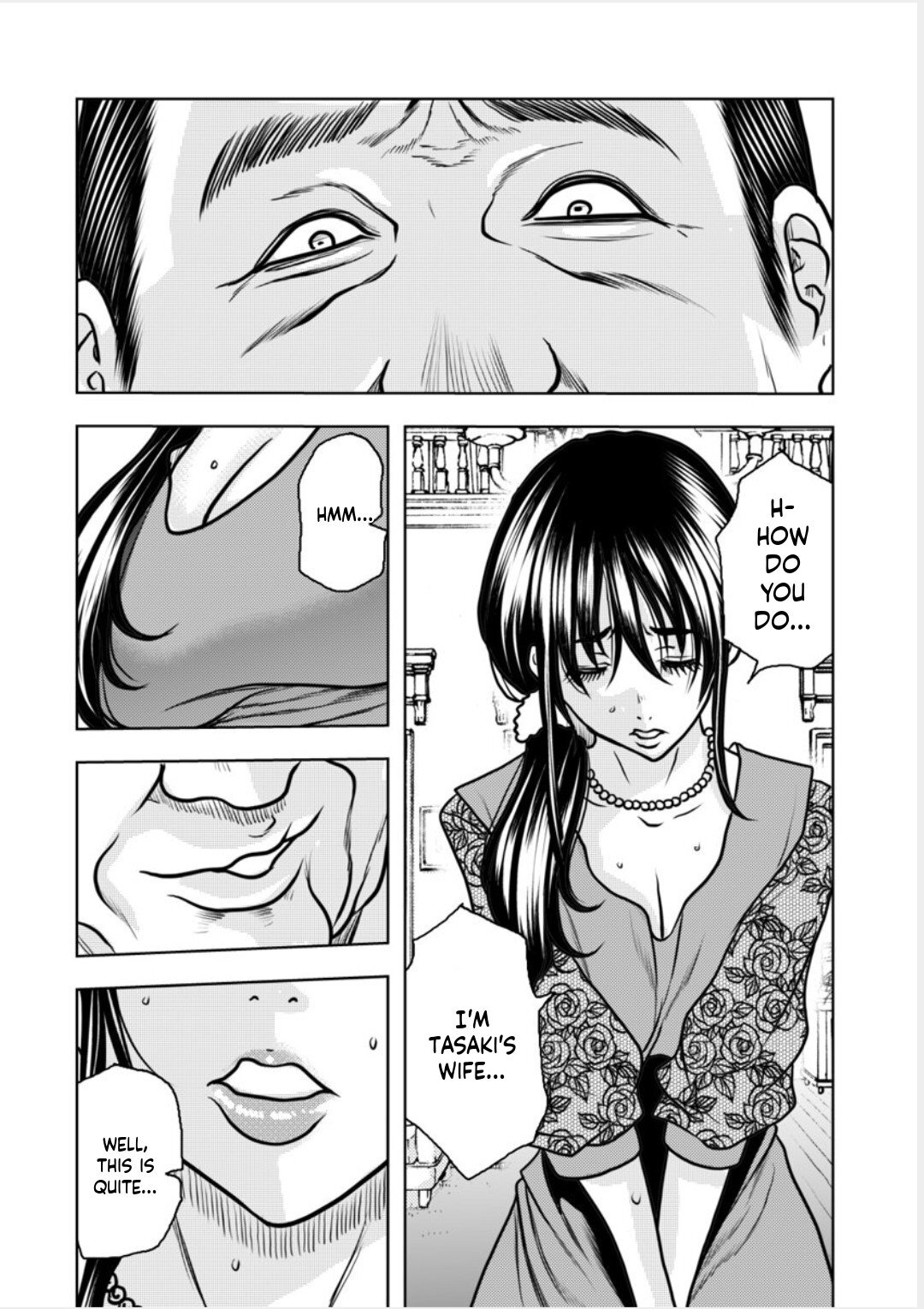 Contract wife - The days of being embraced by her husband's boss began for her husband - 7 page 3 full