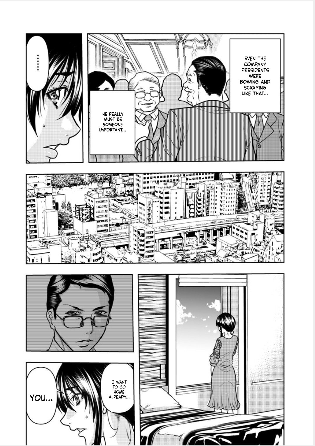 Contract wife - The days of being embraced by her husband's boss began for her husband - 7 page 6 full