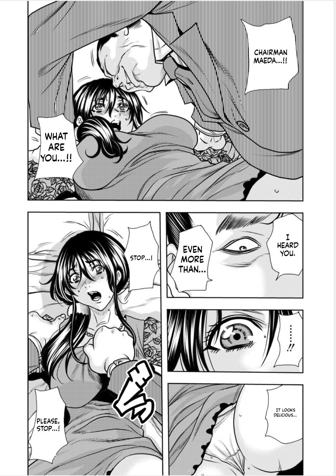 Contract wife - The days of being embraced by her husband's boss began for her husband - 7 page 9 full