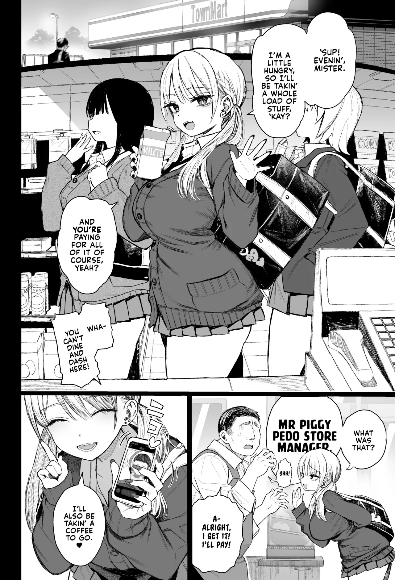 Shouwaru Gal Shitsukerareru + Omake | Correcting a Bratty Gyaru + Extras page 7 full