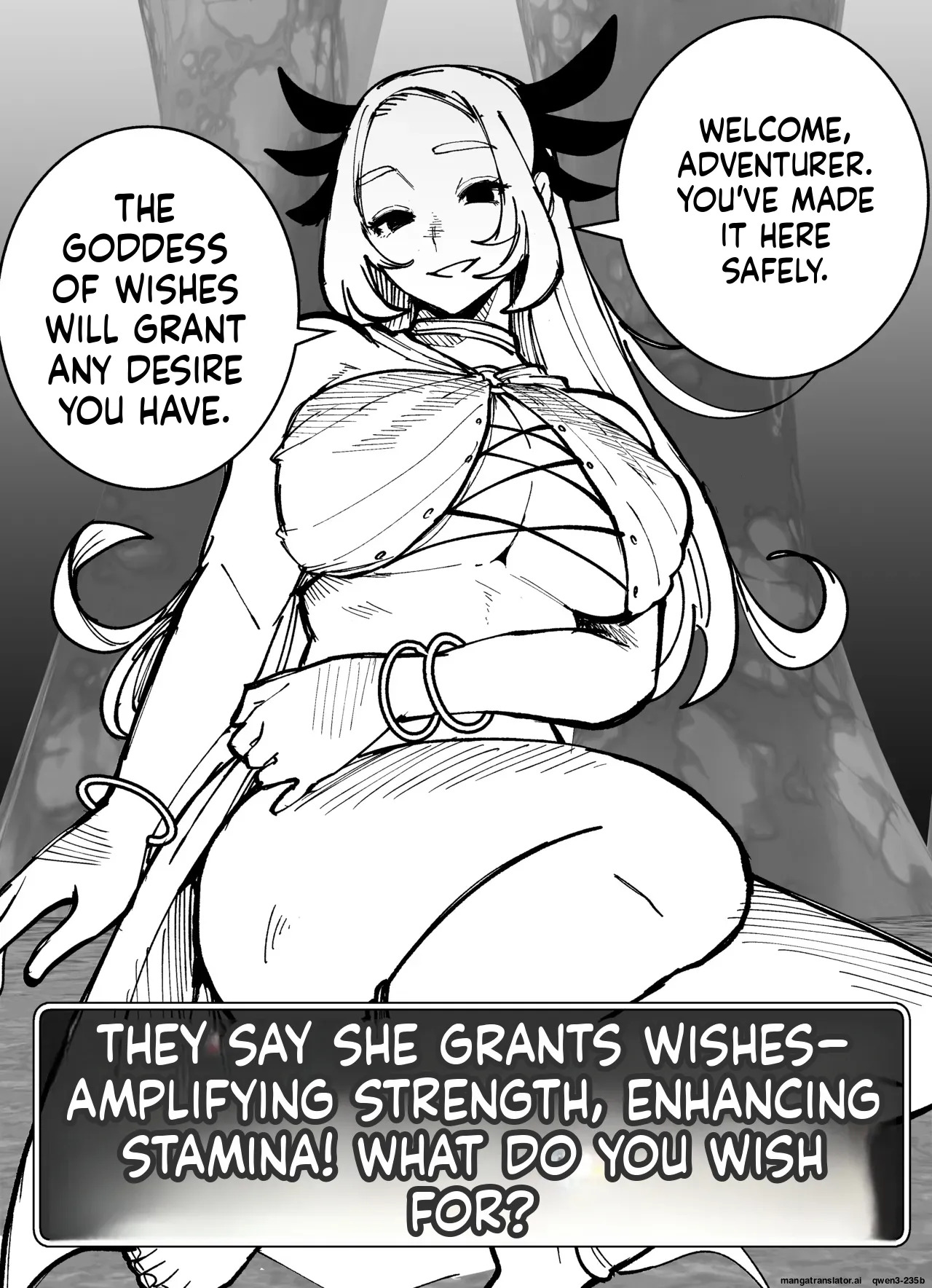 The Goddess of Wishes and Sex with a Deity page 3 full