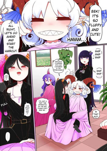 TouTetsu Youma Receives Special Service At Beauty Salon cover