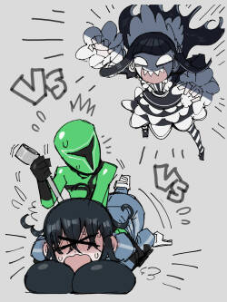 Green vs. Chijim-kun & Mureru-chan