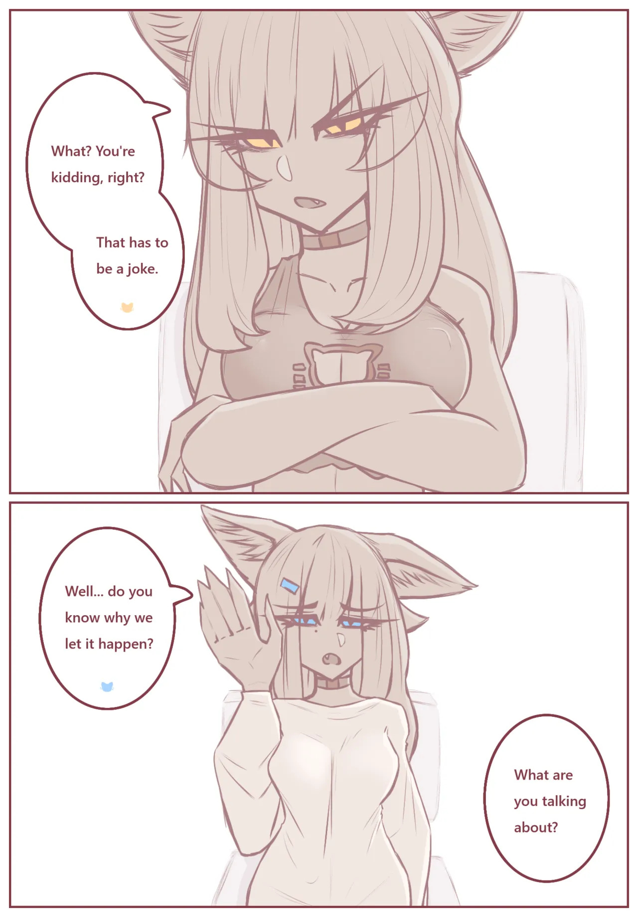 My Submissive Little Kitties - Part 3 page 5 full