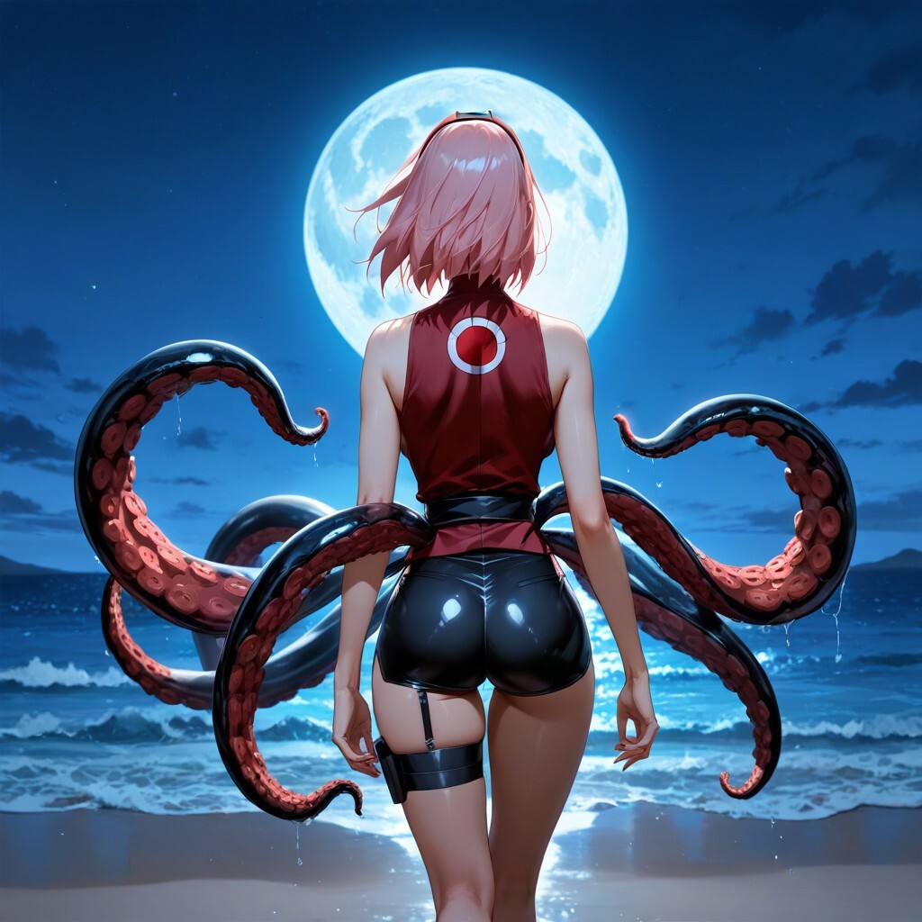 Sakura Haruno Tentacles - Opening page 10 full