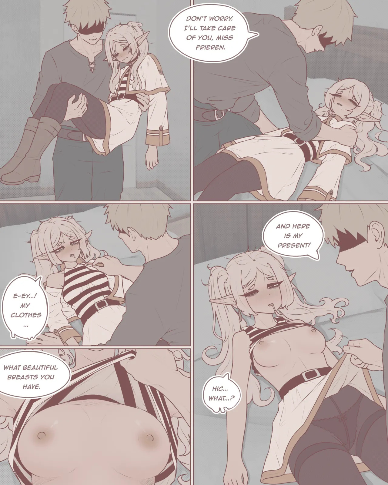 Frieren Got Drunk page 3 full