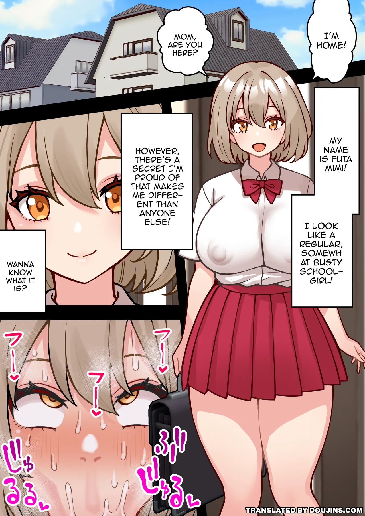 Futanari Love Love Doubutsu Koubi / Animalistic Lovey Dovey Futanari Sex page 4 full