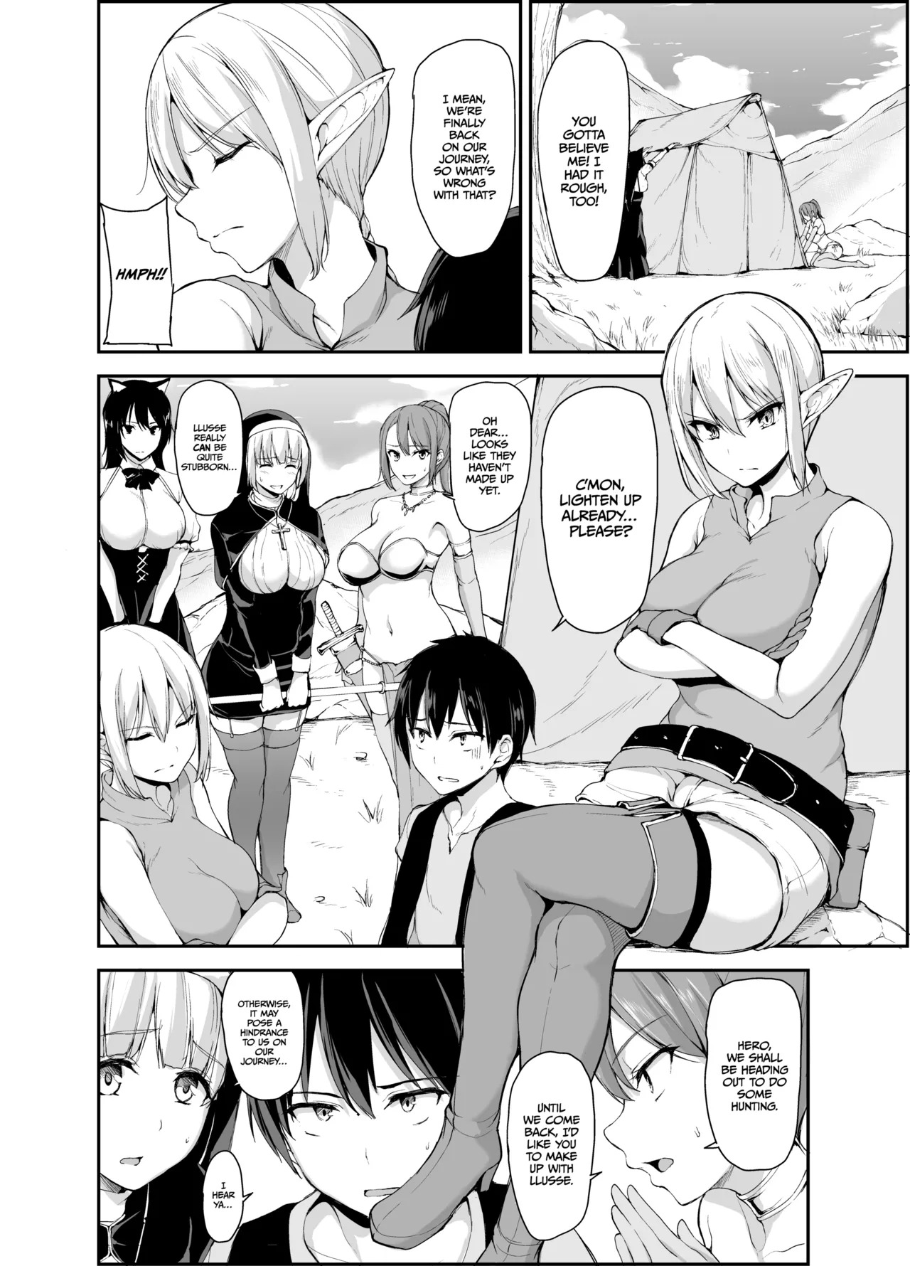 Tales of a Harem in Another World - Volume 4.5 page 2 full