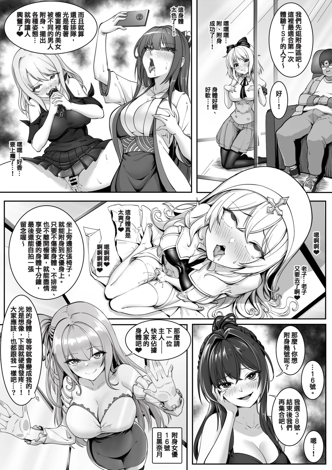 TSF動漫成人展【附身、交換、皮物】【中文】【10P】 page 3 full