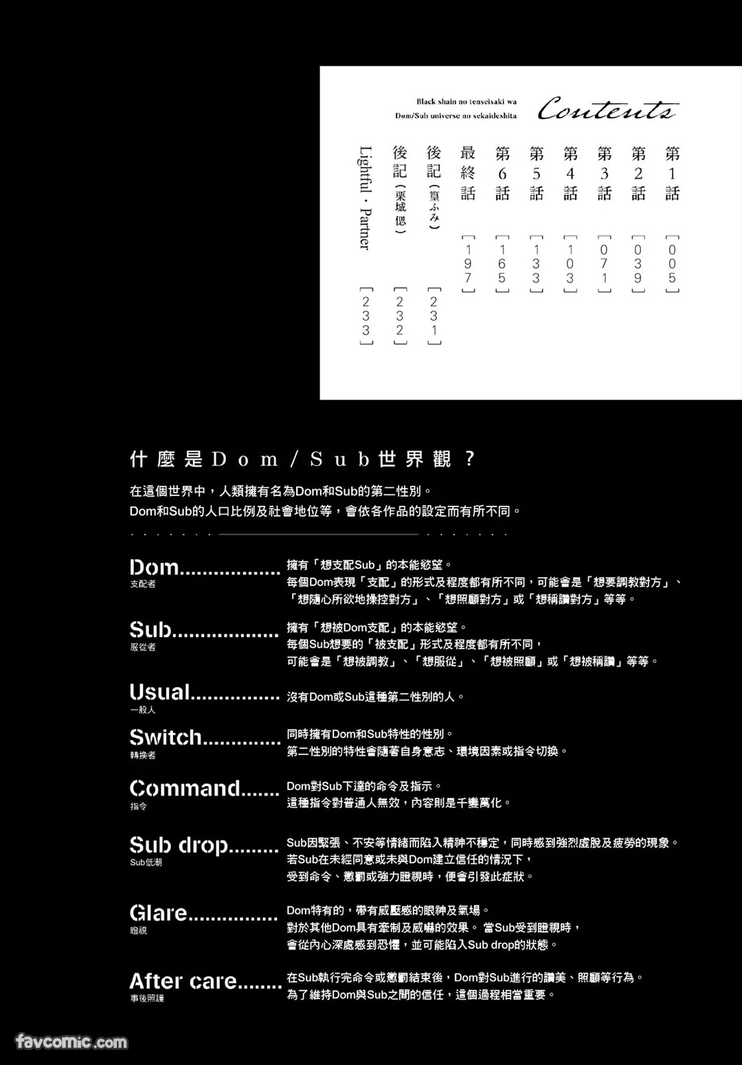 Black Shain no Tensei Saki wa Dom/Sub Universe no Sekai deshita︱黑心企业员工转生到DomSub的世界了 page 4 full