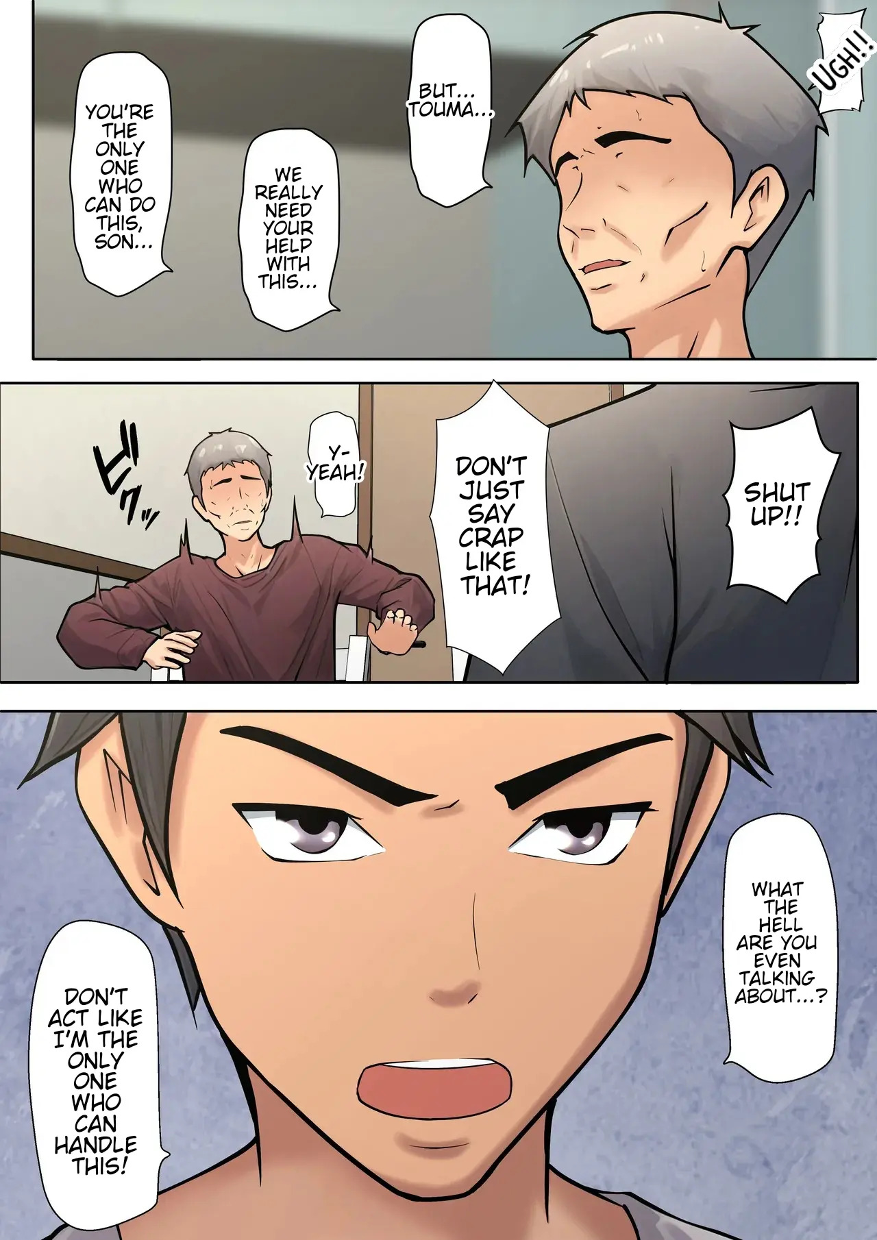 I guess I have no choice but to have sex with my mom. page 10 full