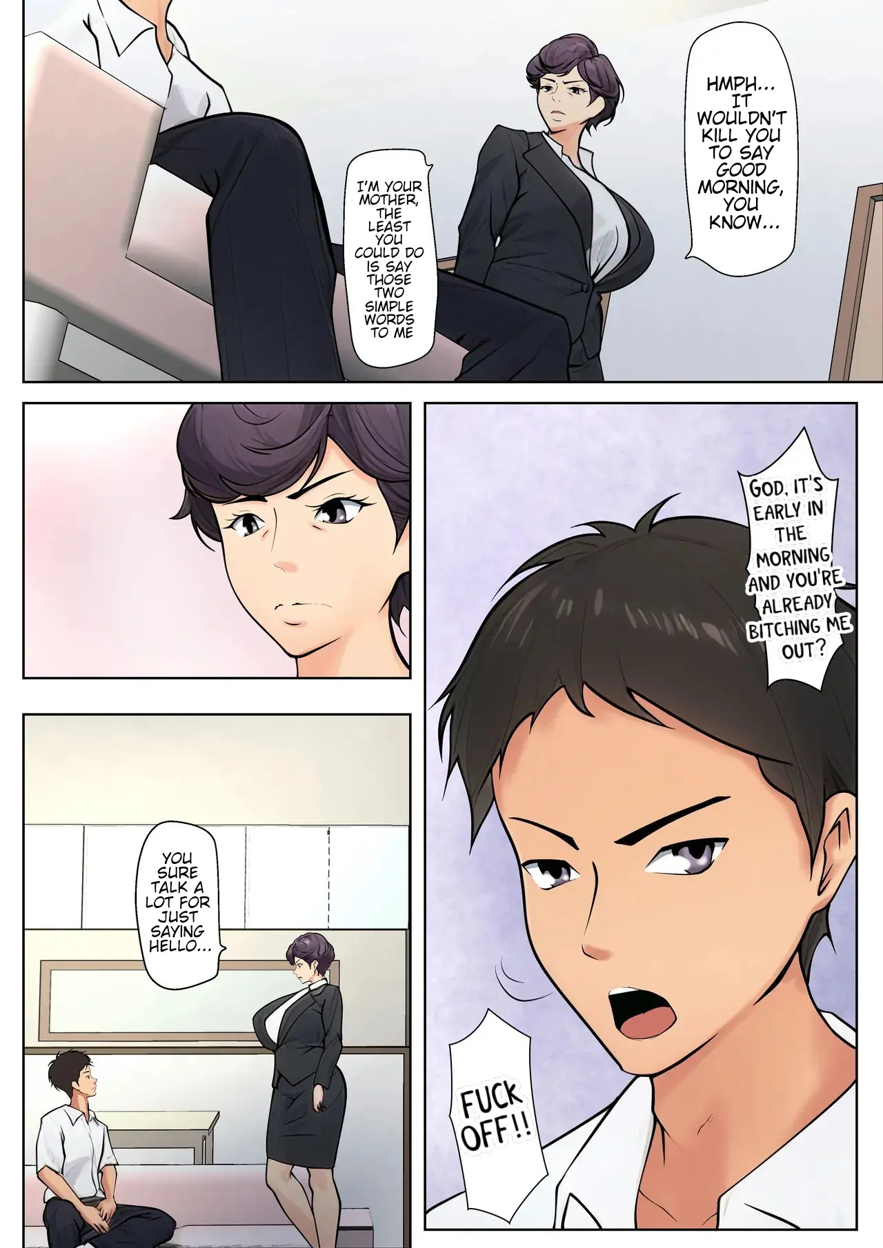 I guess I have no choice but to have sex with my mom. page 5 full