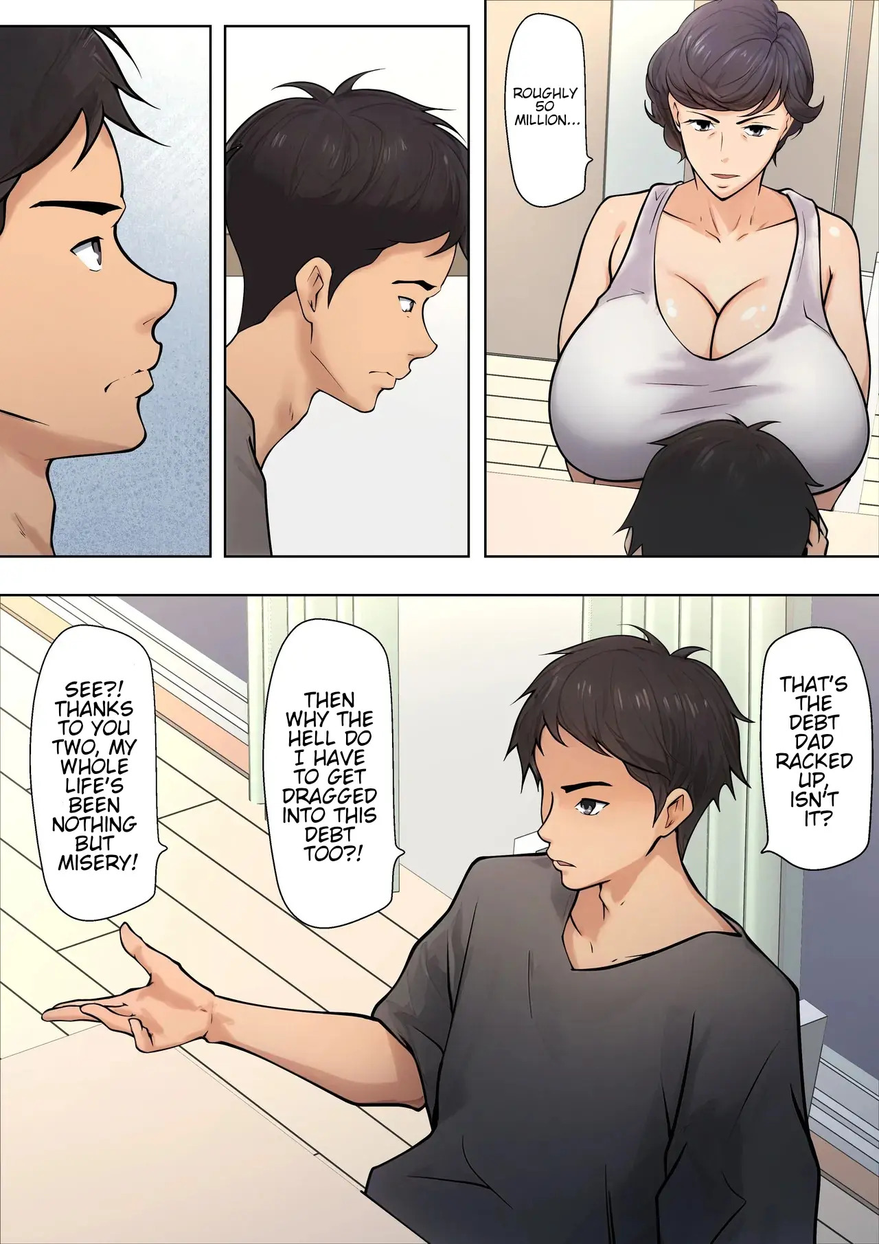 I guess I have no choice but to have sex with my mom. page 9 full
