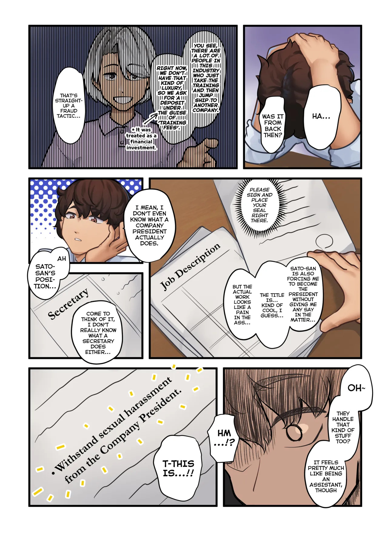 Sore wa Shachou Meirei Desu ka? | Is That A President's Order? page 9 full