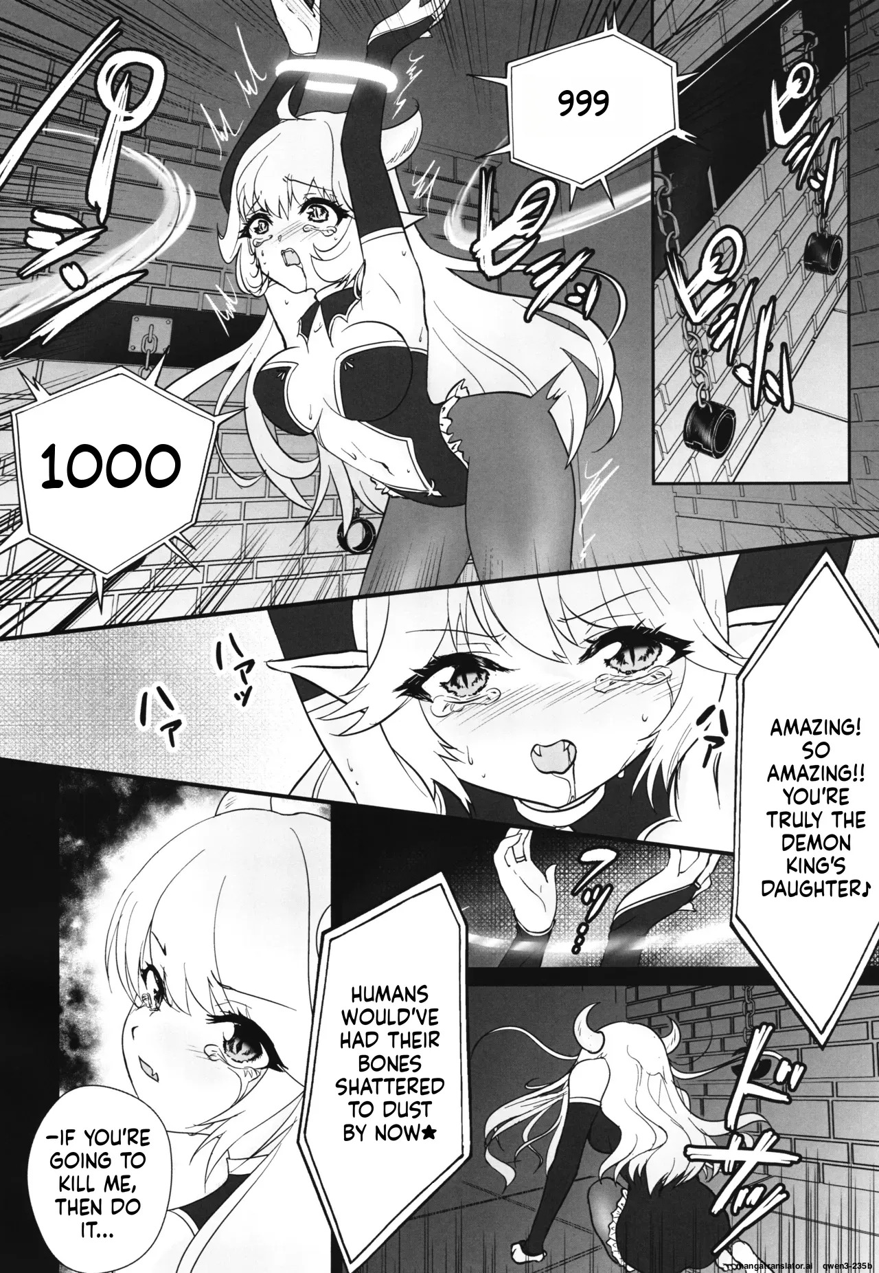 Zangyaku Tenshi no Kairaku Choukyou ~Mazoku no Hime Shokushu Seirei Mesuana Ochi~ page 4 full