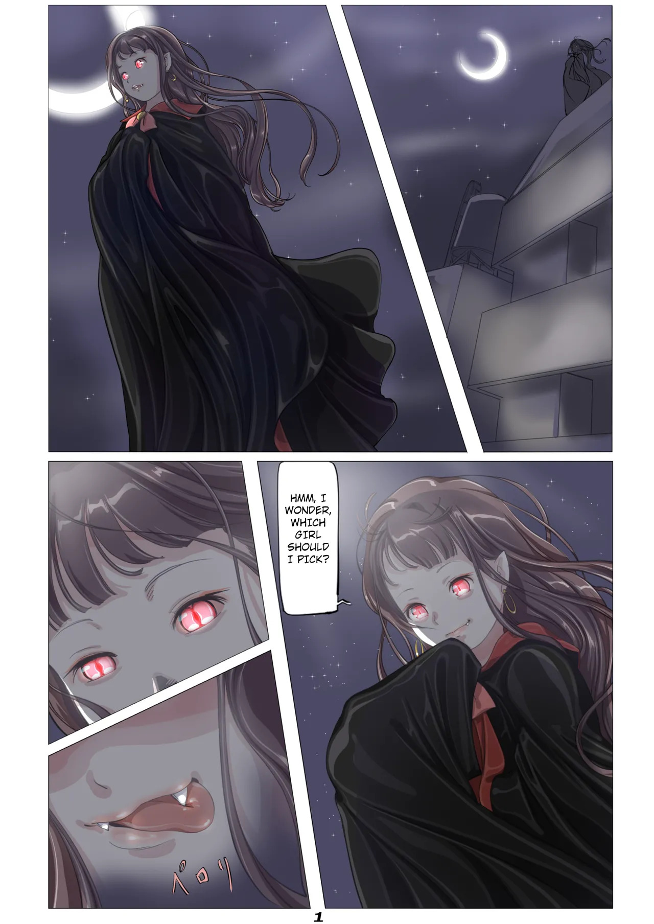 Vampire Girls Multiplying - Chapter 2 V2 page 2 full