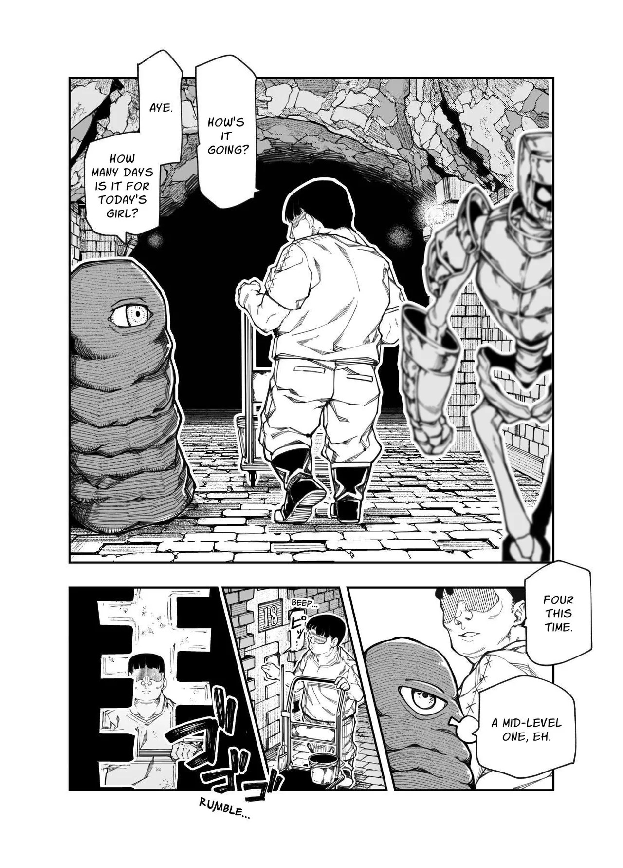 Ero Trap Maint no Oshigoto EX ~Keikenchi Zen Haishutsu Shite Level 1 ni Natta Boukensha Tsumamigui Shitemo Ii yone~ | Erotic Trap Maintenance Job EX page 4 full