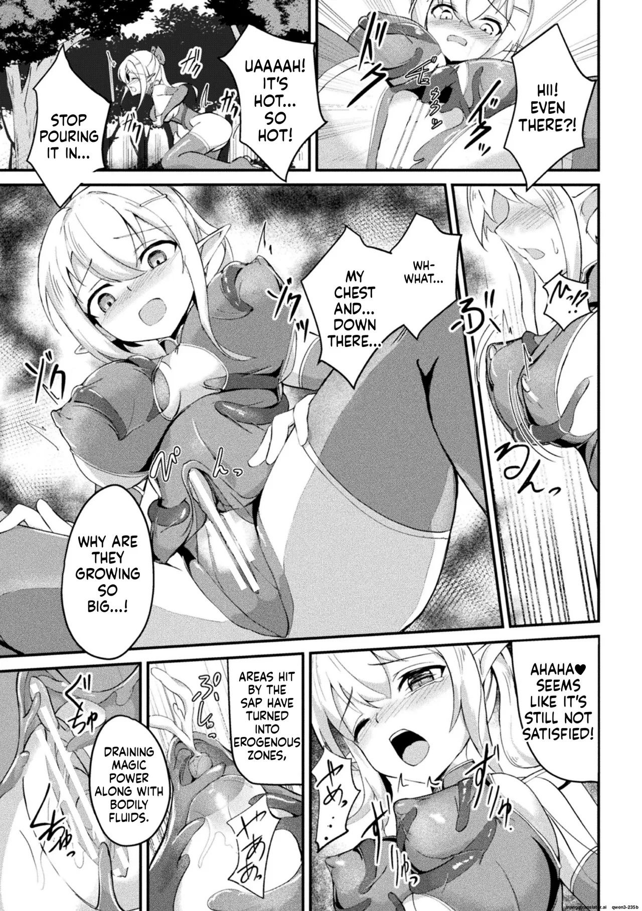 Suigeki no Cattleya ~Midaresaku Naedoko no Elf Kenshi~ page 9 full