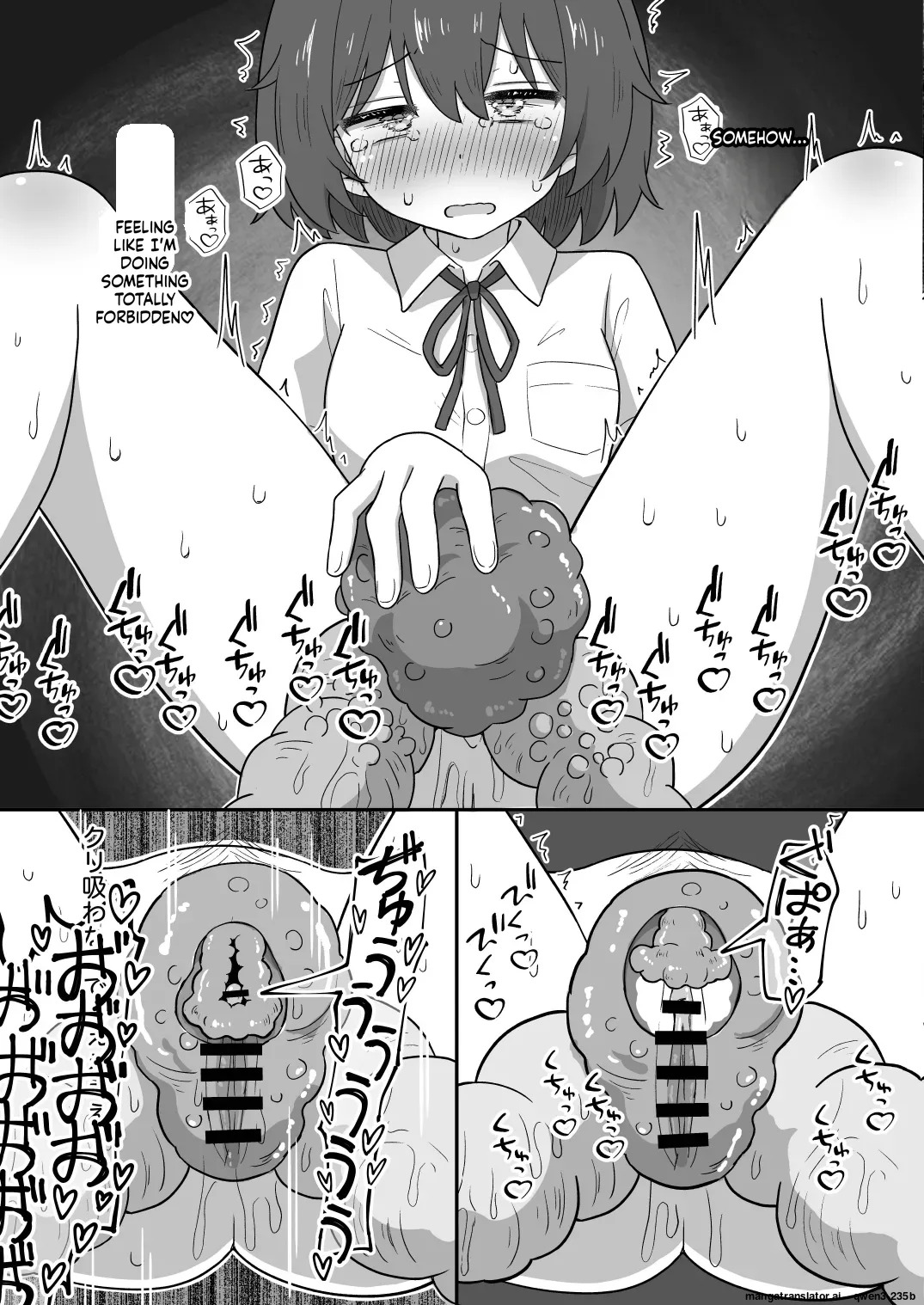 Dekigokoro de Hajimeta Shokushu Onanie ga Kimochi Yosugite Tomeraremasen! page 8 full