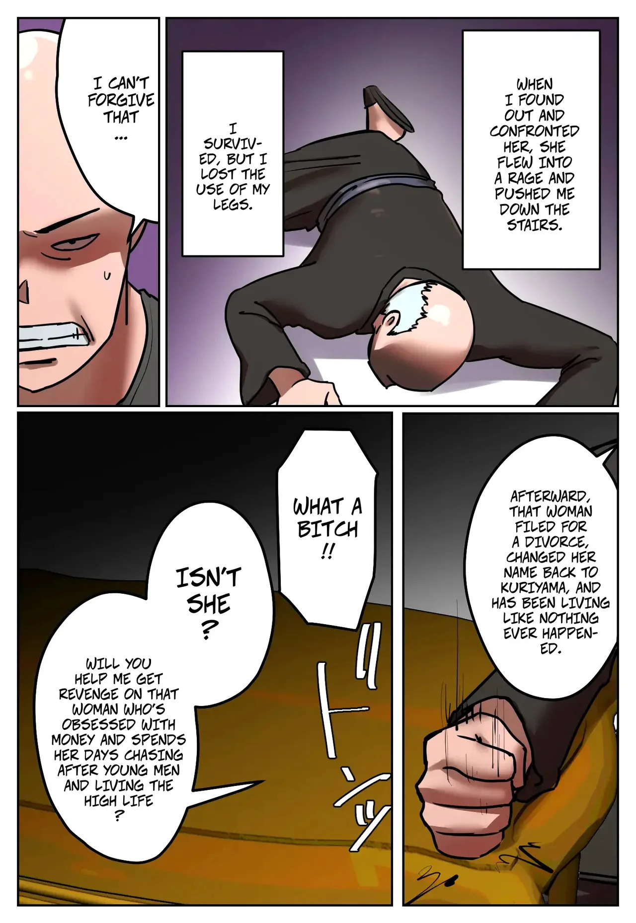 My Part-Time Job Is Getting Revenge: Get My Ex-Wife Pregnant -- Fukushū Yami Baito ” Watashi no Moto Tsuma o Ninshin Sasete Hoshī ” page 10 full