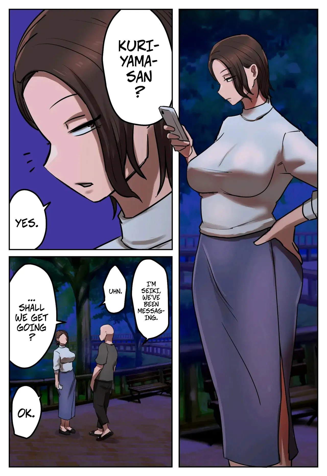 My Part-Time Job Is Getting Revenge: Get My Ex-Wife Pregnant -- Fukushū Yami Baito ” Watashi no Moto Tsuma o Ninshin Sasete Hoshī ” page 3 full