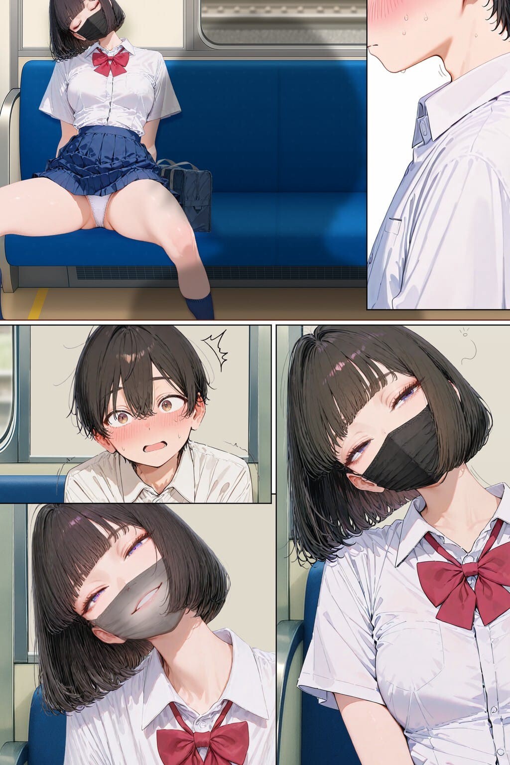電車の中の天使 page 5 full