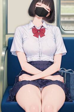 電車の中の天使