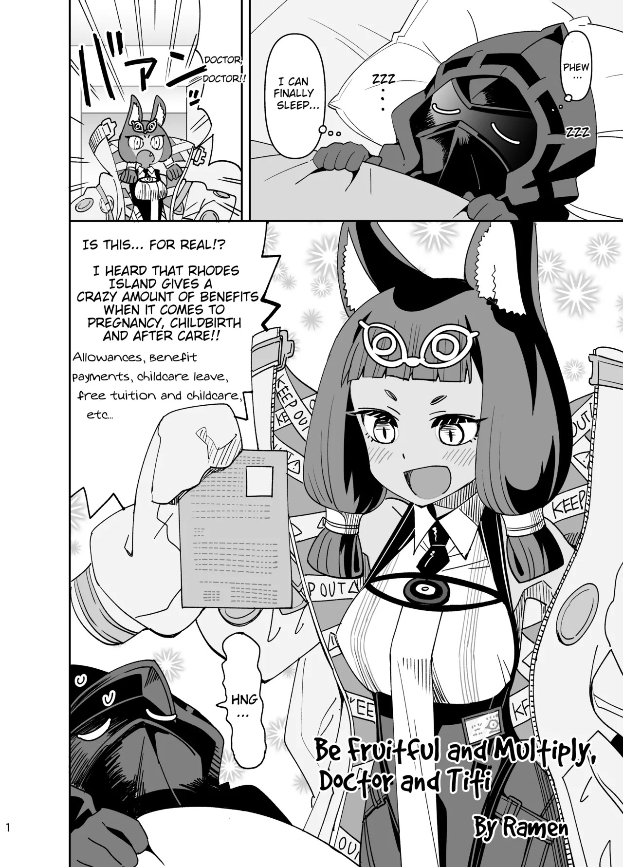 Be Fruitful and Multiply, Doctor and Titi page 1 full