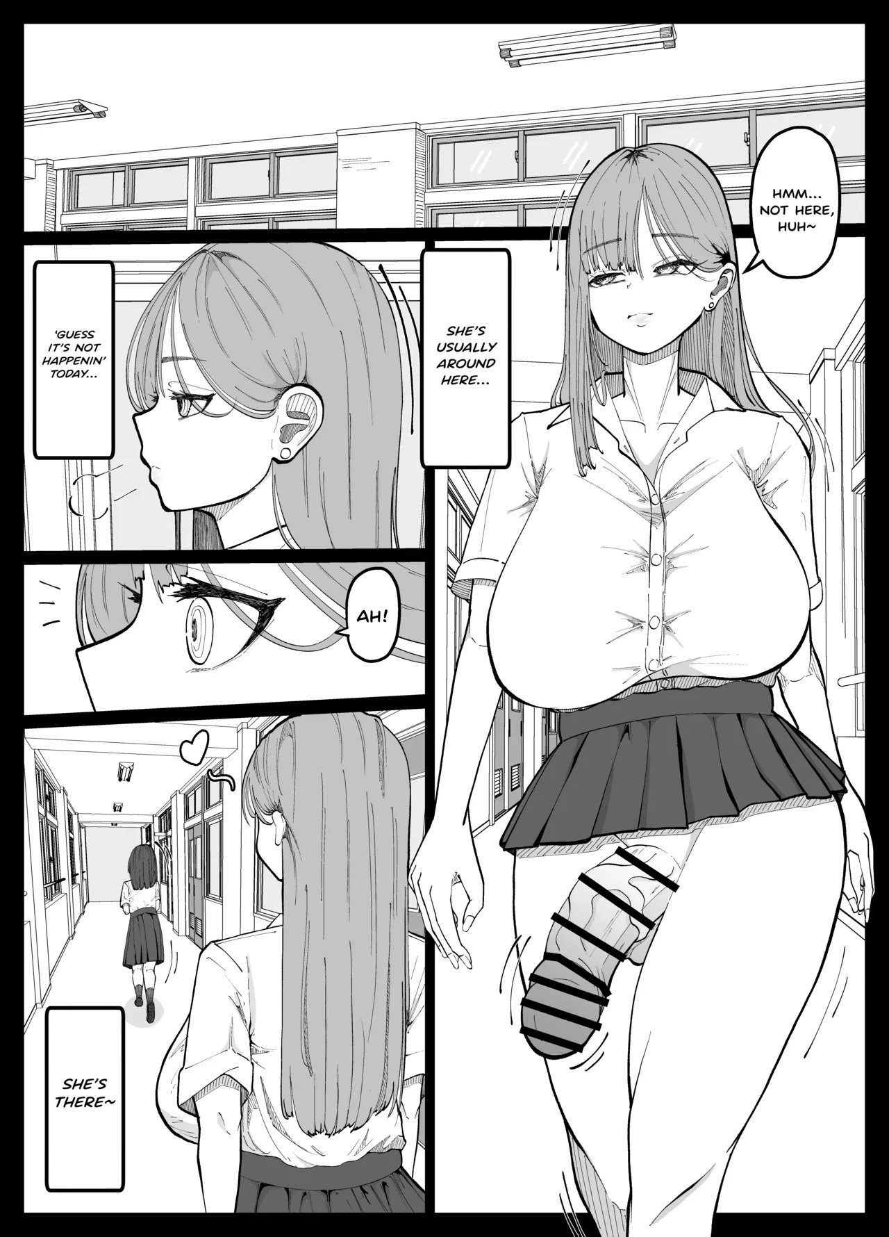 A Story About a Futanari Gal Turning a Loner Girl With No Friends Into Her Personal Onahole page 2 full