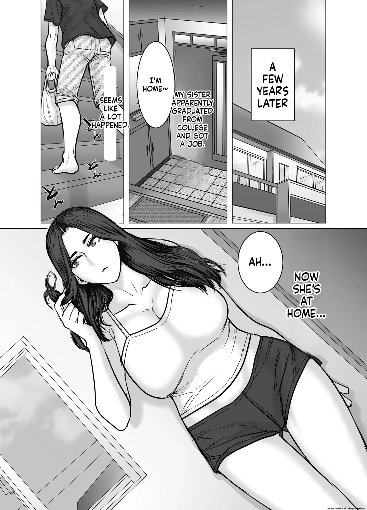 Ie no Naka de Tachinbo suru Ane to Sore o Kau Otouto page 8 full