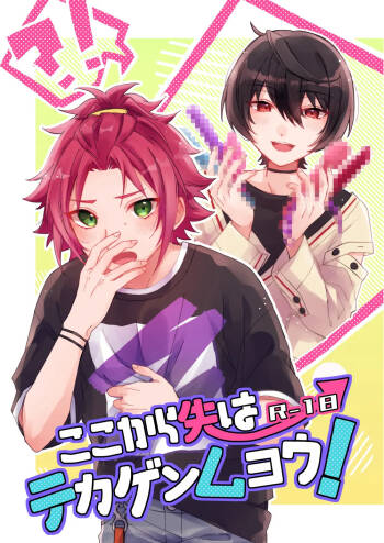 ここから先はテカゲンムヨウ！ cover