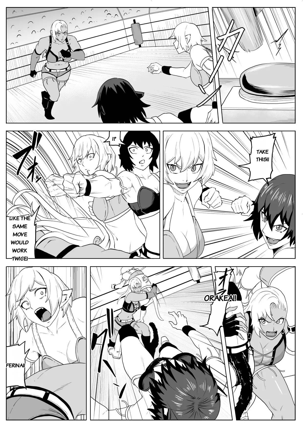 Golden Wolf Luna Kutsujoku ProWres 4 page 7 full