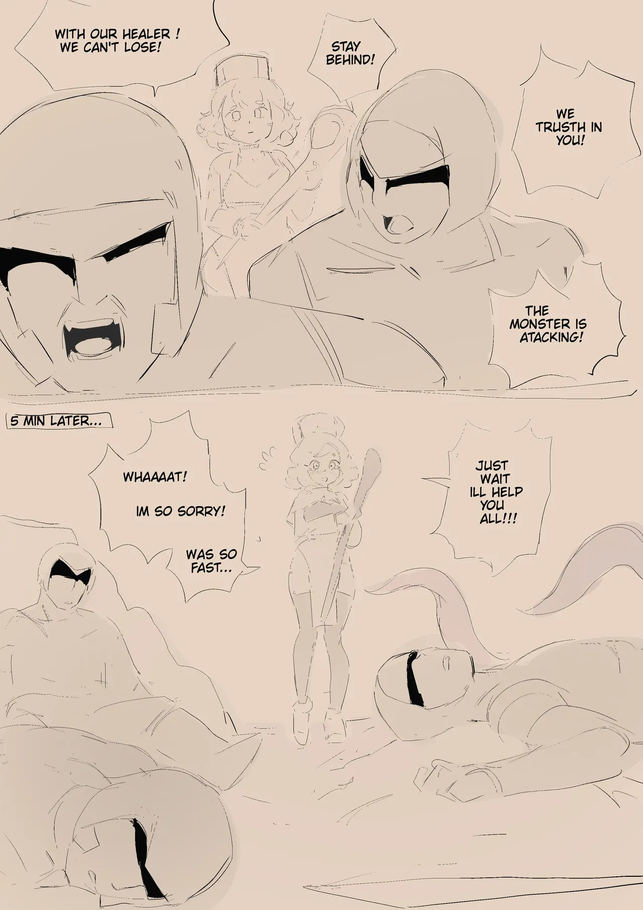 Cleric Taliyah mini comic page 2 full