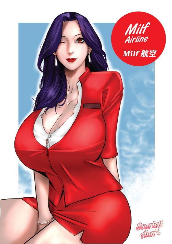 【淫乱的空姐妈妈】 Milf Airline 辣妈航空 1 page 1 full