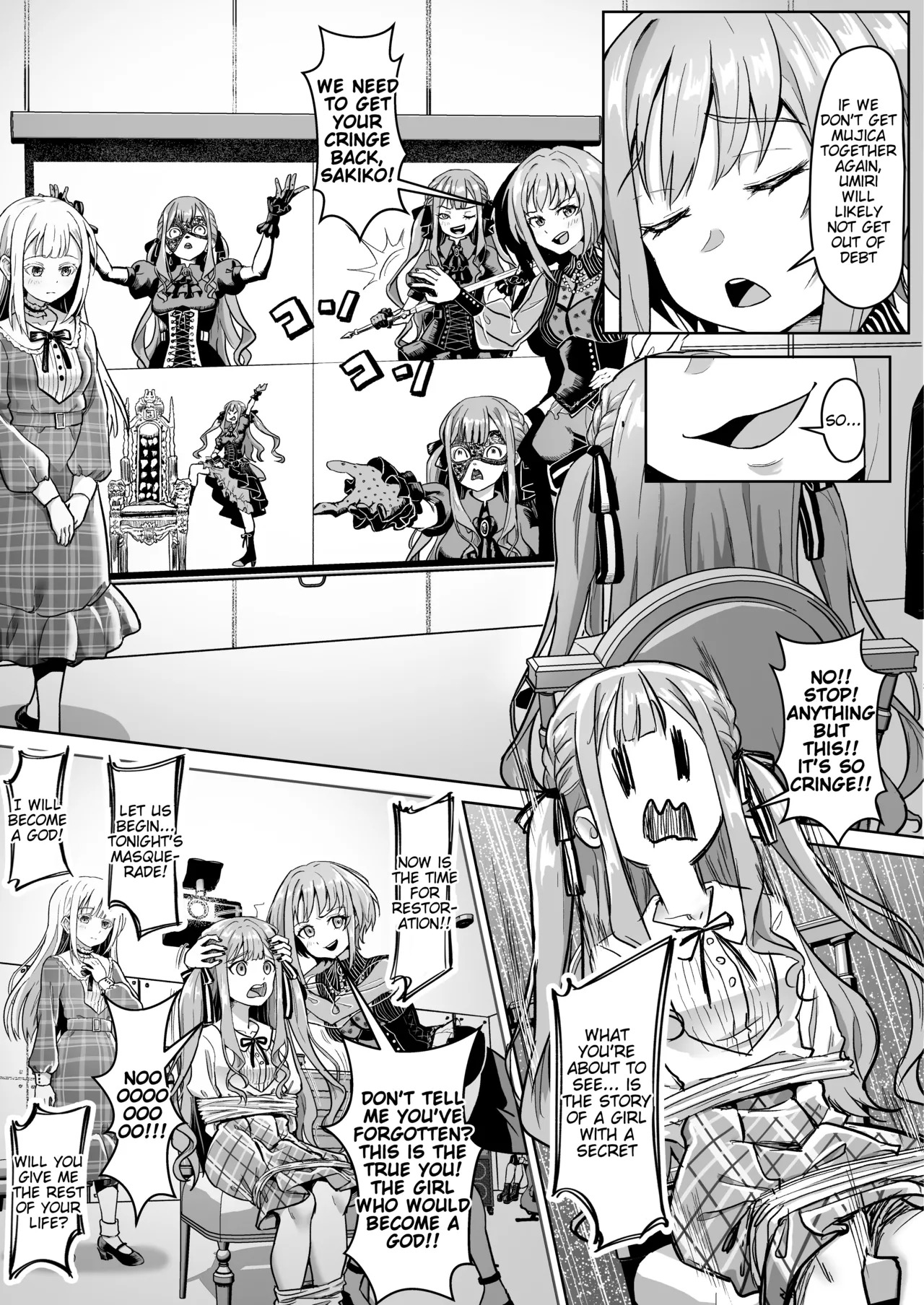 Mortis no Member Nakayoshi Keikaku Plan H Hen page 9 full