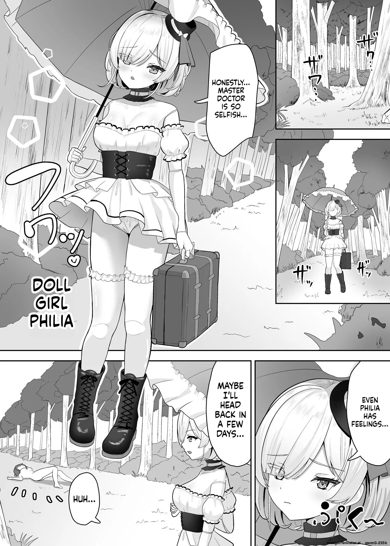 Muku na Ningyou Shoujo to Tsuyoki na Succubus no Yuri Yuugi page 4 full