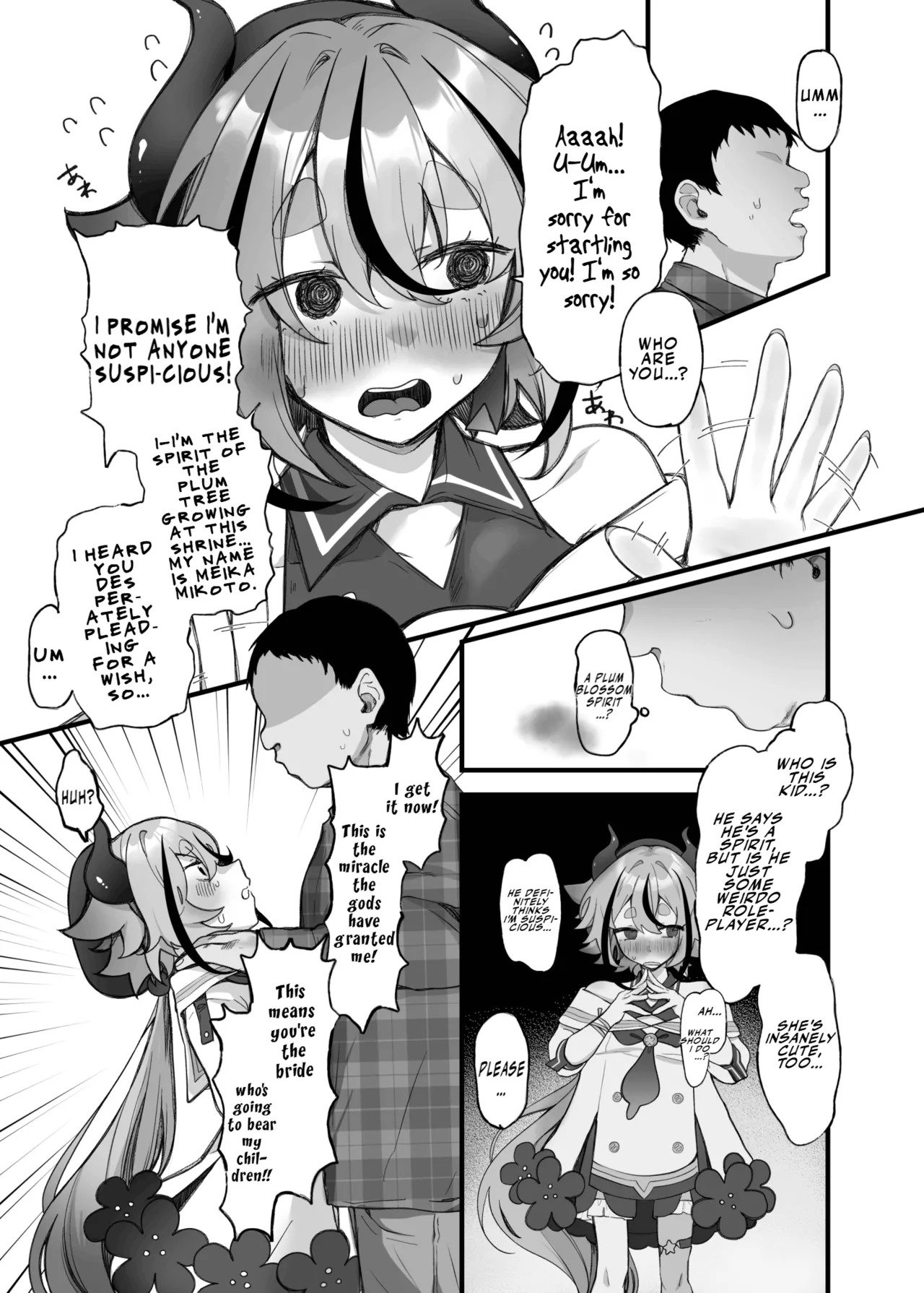 Mikoto-kun ore no ko unde!  | Mikoto-kun, bear my child! page 5 full
